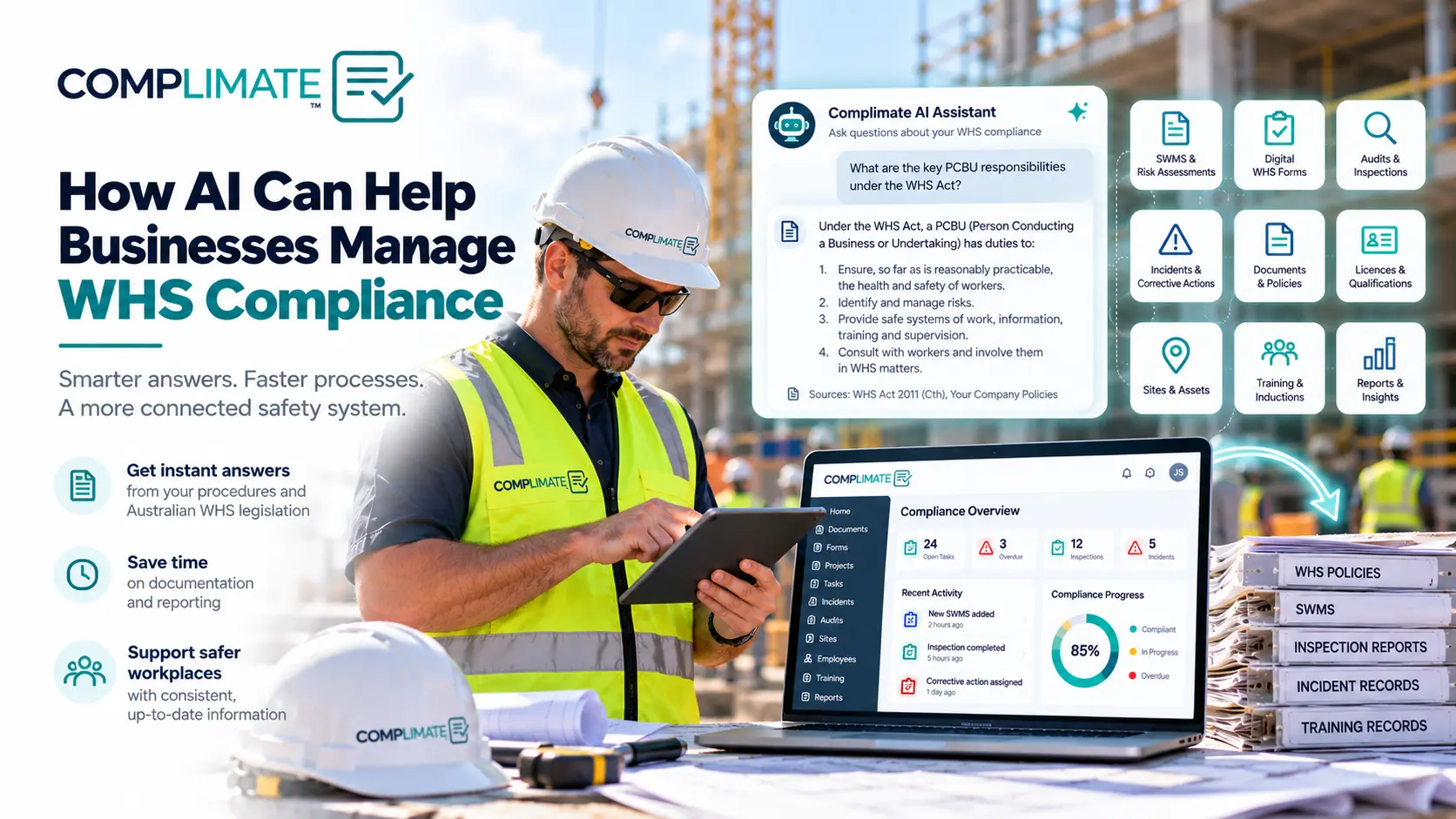 How AI Can Help Businesses Manage WHS Compliance